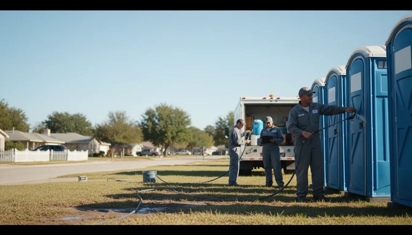 Long-Term Portable Toilet Rental in Salem, IN near me